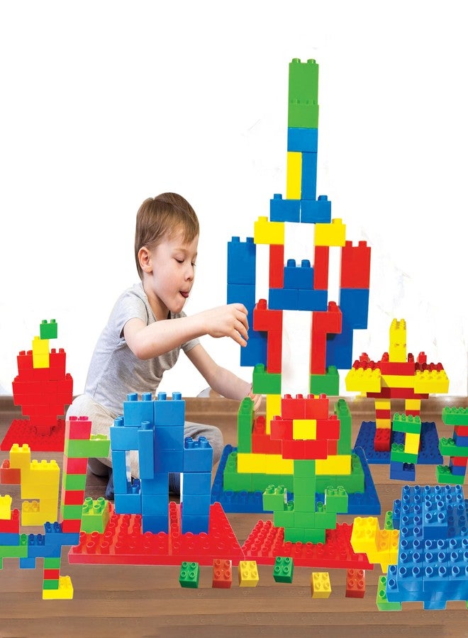 PlayMagic DIY Building Block Construction Set of 85 Pieces|Learning & Educational Puzzle Toy|Roleplay Activity Set|Motor Skill Development Construction Toy|Birthday-Return Gift for Kids|Made in India - Image 2
